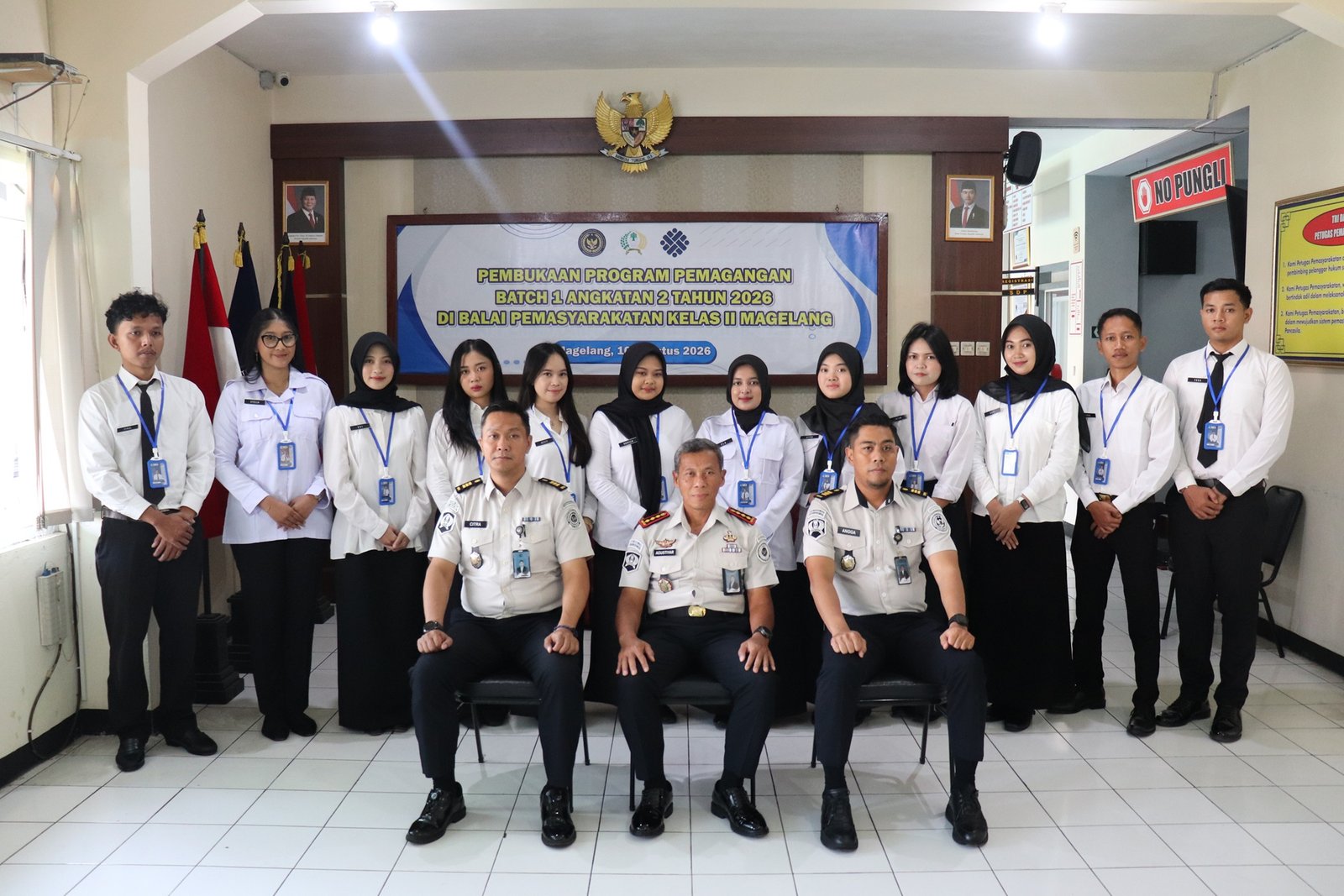 Sambut Generasi Muda, Bapas Magelang Resmi Buka Program Pemagangan Kemnaker Batch 1 Angkatan 2