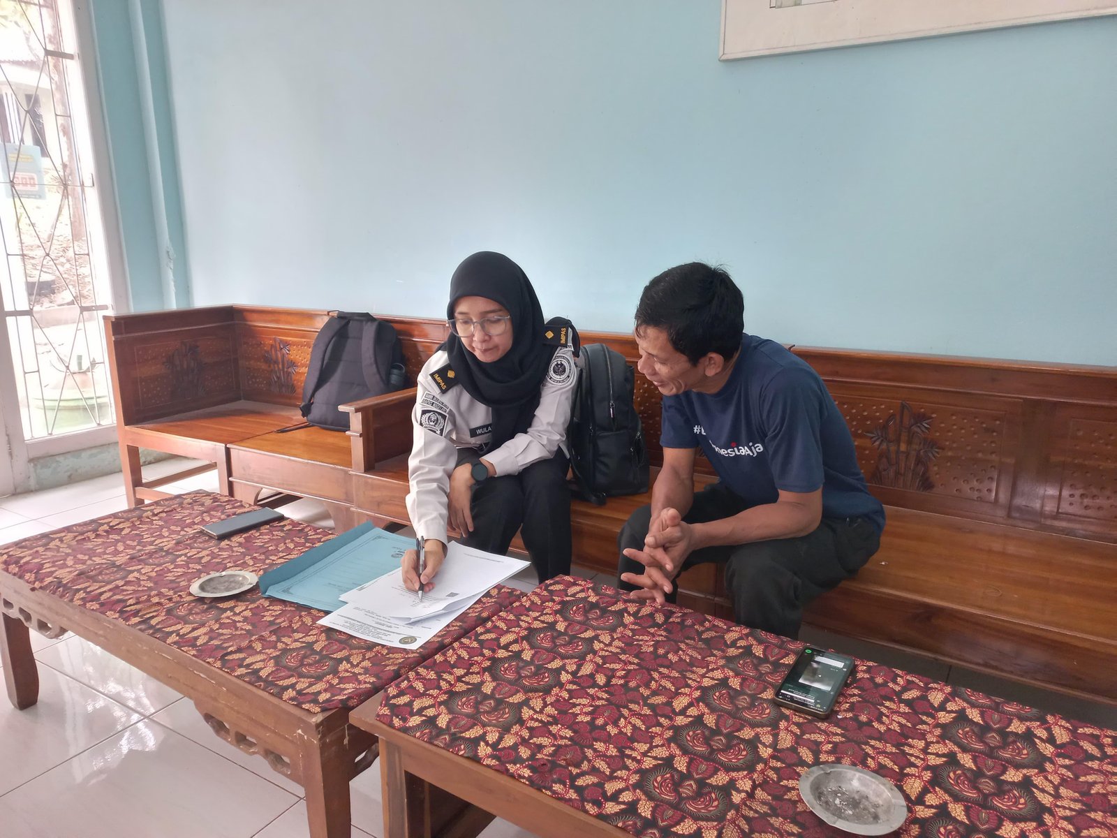 Bapas Magelang Laksanakan Koordinasi Penelitian Kemasyarakatan di Desa Karangkajen